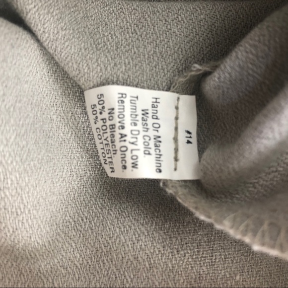 Hackwith Design House Gray Shorts Romper Pockets - Picture 8 of 8